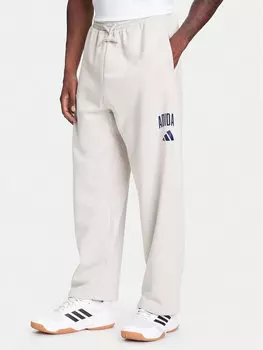 Спортивные брюки обычного кроя Collegiate JM9177 Adidas, бежевый