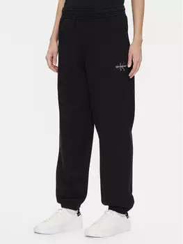 Спортивные брюки обычного кроя Monologo LV047B235G Calvin Klein Jeans, черный