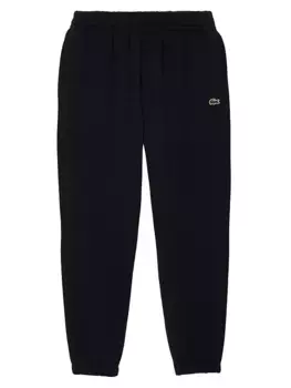 Спортивные брюки обычного кроя с логотипом Lacoste, темно-синий
