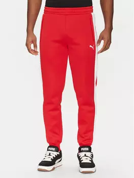Спортивные брюки обычного кроя T7 Always On 629588 Puma, красный
