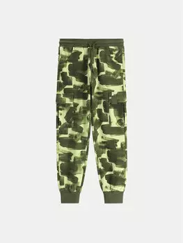 Спортивные брюки обычного кроя WC5120103VBA Coccodrillo, зеленый