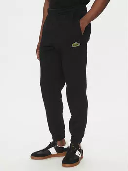 Спортивные брюки обычного кроя XH2750 Lacoste, черный