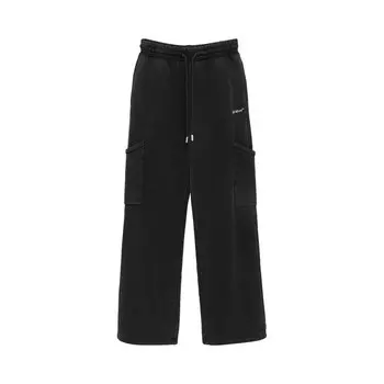 Спортивные брюки Off-White Bookish Cargo Sweatpant Black/White, серый