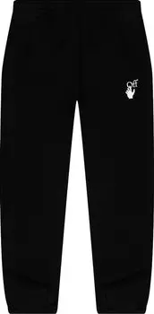 Спортивные брюки Off-White Caravaggio Arrow Slim Sweatpant 'Black/White', черный