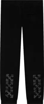 Спортивные брюки Off-White Rubber Arrow Slim Sweatpant 'Black/Black', черный