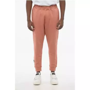 Спортивные брюки OLOP из матового хлопка с манжетами Dsquared2, Orange
