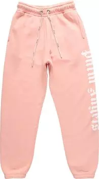 Спортивные брюки Palm Angels GD Logo Sweatpants 'Salmon Fluo', розовый