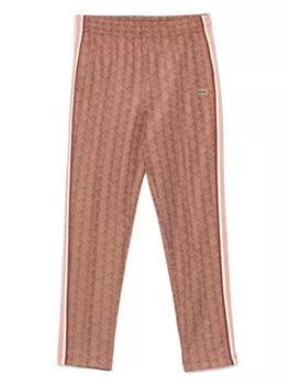 Спортивные брюки Paris Monogram Lacoste, коричневый