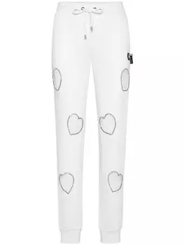 Спортивные брюки Philipp Plein Heart, белый