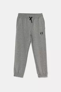 Спортивные брюки Pinko Up для мальчиков и девочек, серый