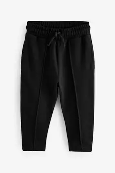Спортивные брюки Pintuck 100% хлопок (3 мес 7 лет) Next, черный