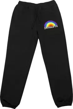 Спортивные брюки Pleasures Good Time Sweatpants 'Black', черный