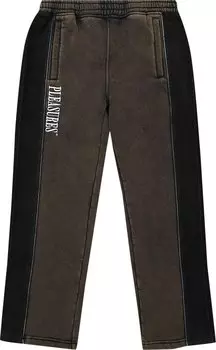 Спортивные брюки Pleasures Tapeworm Washed Sweatpant 'Black', черный