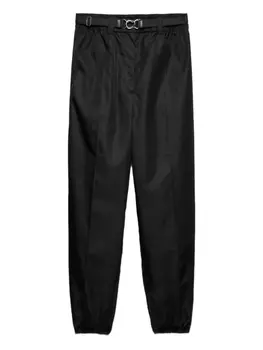 Спортивные брюки Prada Re-Nylon, черный