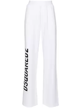 Спортивные брюки прямого кроя Dsquared2, белый