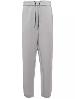 Спортивные брюки прямого кроя Emporio Armani, серый