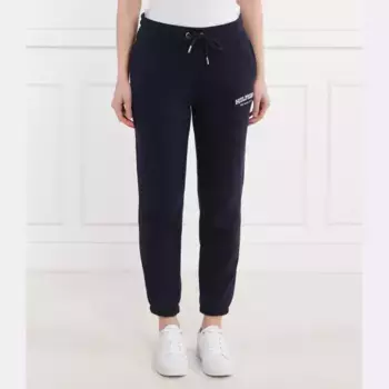Спортивные брюки прямого кроя Reg Monotype из флока Tommy Hilfiger, синий