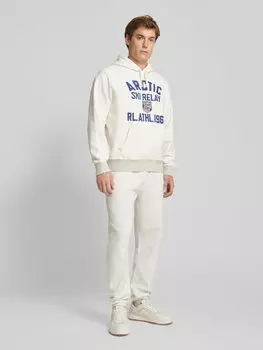 Спортивные брюки прямого кроя с эластичным поясом, модель «ATHLETIC» Polo Ralph Lauren, светло-серый
