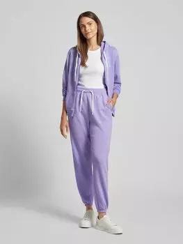 Спортивные брюки прямого кроя с этикеткой Polo Ralph Lauren, фиолетовый