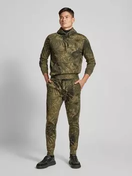 Спортивные брюки прямого кроя с имитацией ширинки Polo Ralph Lauren, хаки