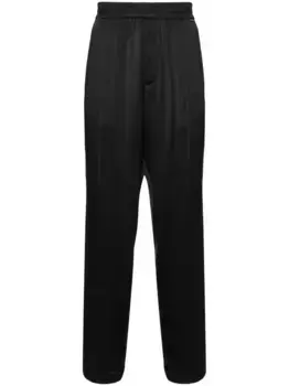 Спортивные брюки прямого кроя VALENTINO GARAVANI, черный