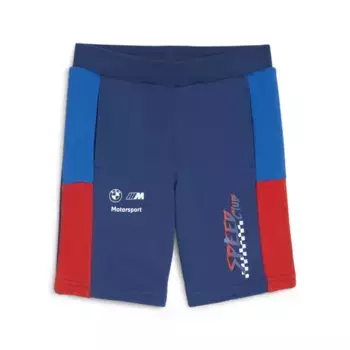 Спортивные брюки PUMA "BMW M Motorsport Shorts Children", синий