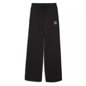 Спортивные брюки Puma Classics Ribbed Relaxed, черный