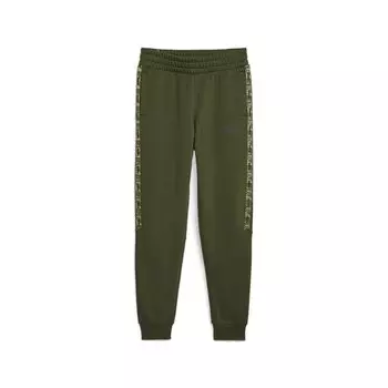 Спортивные брюки Puma Ess Tape Camo, зеленый