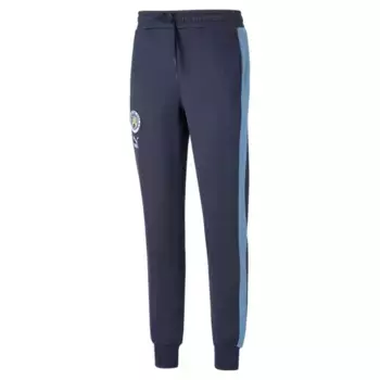Спортивные брюки PUMA "Манчестер Сити Ф.С. ftblHeritage T7 Тренировочные Брюки Мужчины", голубой