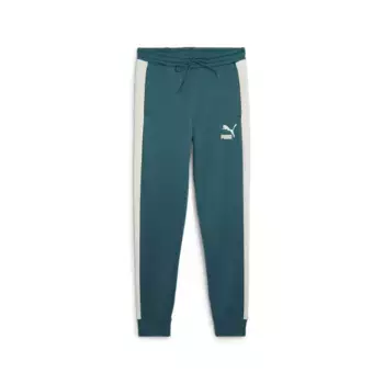 Спортивные брюки PUMA "T7 Iconic Training Брюки мужские", зеленый