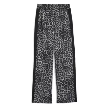 Спортивные брюки Puma T7 Leo Luxe Aop, серый