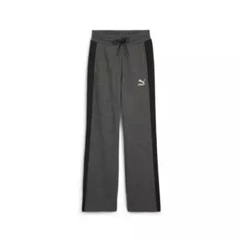 Спортивные брюки PUMA "Женские спортивные брюки с высокой талией T7", цвет Black Alpine Snow White