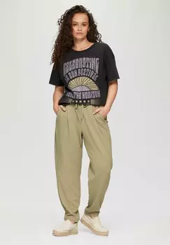 Спортивные брюки QS, зеленый