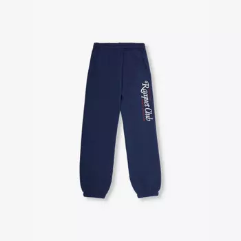 Спортивные брюки Racquet Club из хлопковой смеси для детей от 2 до 14 лет Sporty & Rich, синий