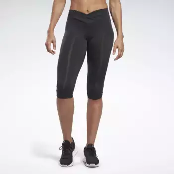 Спортивные брюки Reebok "WORKOUT READY BASIC CAPRI TIGHT ", черный