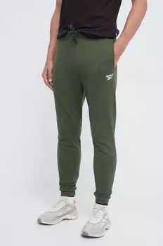 Спортивные брюки Reebok, зеленый