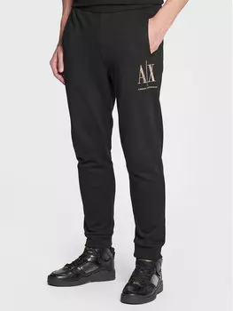 Спортивные брюки regular fit Armani Exchange, черный