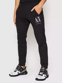 Спортивные брюки regular fit Armani Exchange, черный