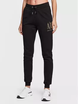 Спортивные брюки regular fit Armani Exchange, черный