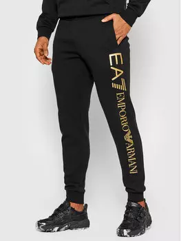 Спортивные брюки regular fit Ea7 Emporio Armani, черный