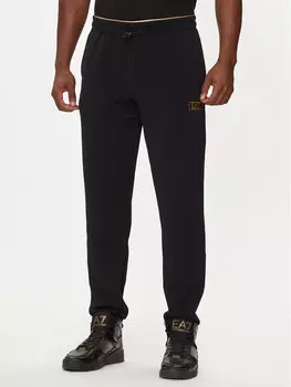 Спортивные брюки regular fit Ea7 Emporio Armani, черный