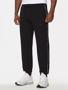 Спортивные брюки regular fit Ea7 Emporio Armani, черный