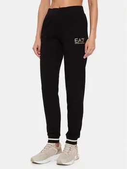 Спортивные брюки regular fit Ea7 Emporio Armani, черный