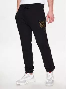 Спортивные брюки regular fit Hugo, черный