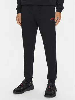 Спортивные брюки regular fit Hugo, черный