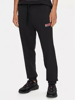Спортивные брюки regular fit Hugo, черный