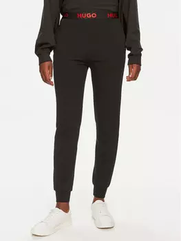 Спортивные брюки regular fit Hugo, черный