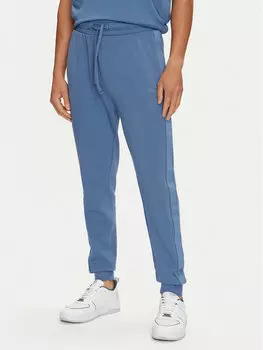 Спортивные брюки regular fit Hugo, синий