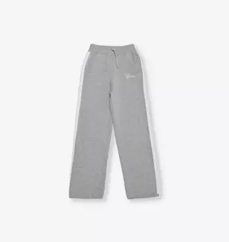 Спортивные брюки Regular-Fit из хлопкового трикотажа с полосками по бокам для детей от 1 до 8 лет The Couture Club, серый