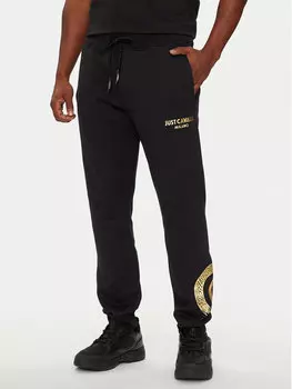 Спортивные брюки regular fit Just Cavalli, черный
